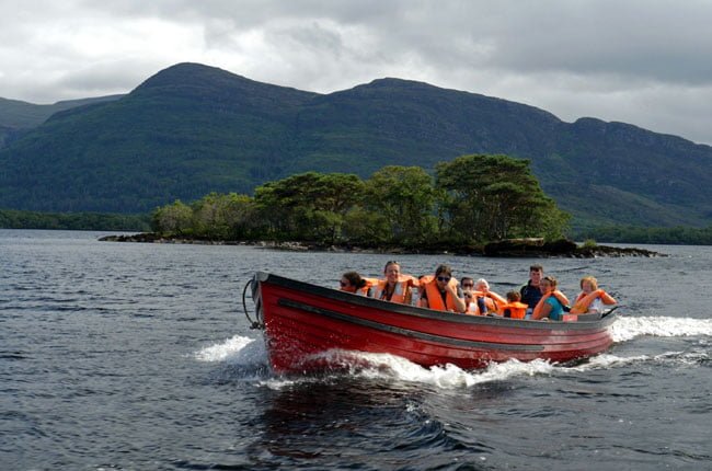 Gap of Dunloe Boat Tour